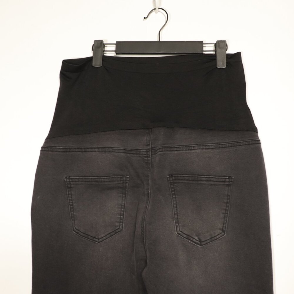 NWT Time and Tru Maternity Jeans Dark Wash Skinny 5 Pocket Size L - Picture 6 of 14